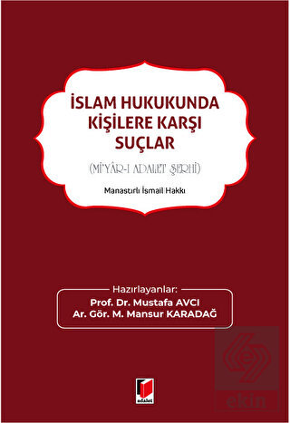 İslam Hukukunda Kişilere Karşı Suçlar