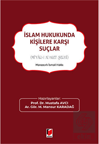 İslam Hukukunda Kişilere Karşı Suçlar