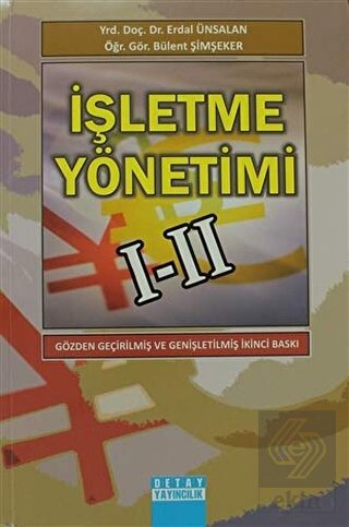 İşletme Yönetimi 1 - 2