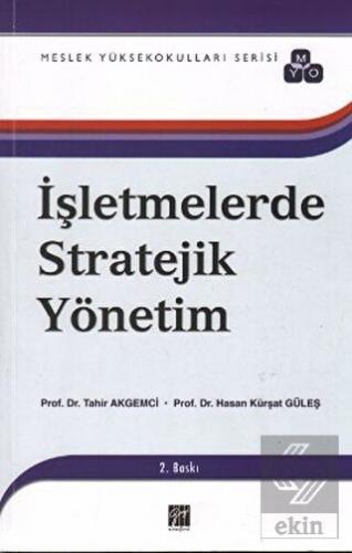 İşletmelerde Stratejik Yönetim