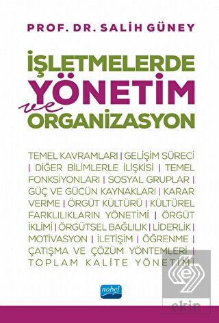 İşletmelerde Yönetim ve Organizasyon