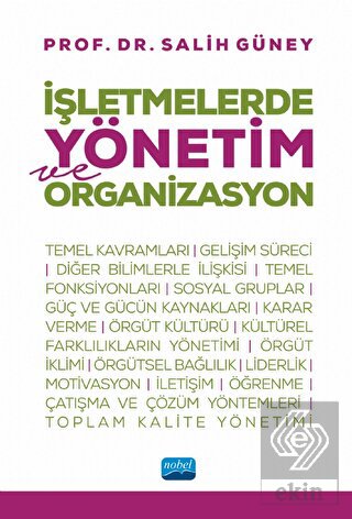 İşletmelerde Yönetim ve Organizasyon