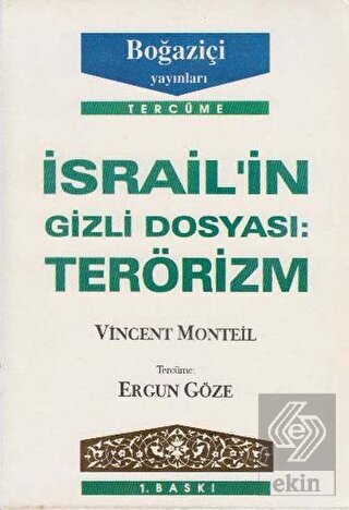 İsrail\'in Gizli Dosyası: Terörizm