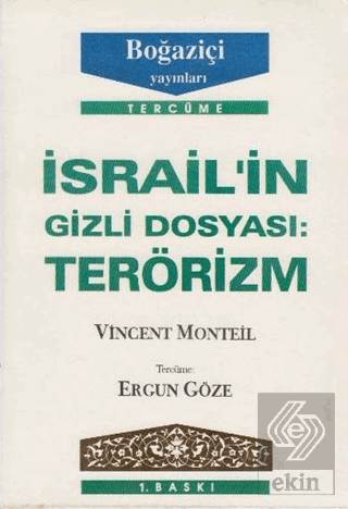 İsrail\'in Gizli Dosyası: Terörizm