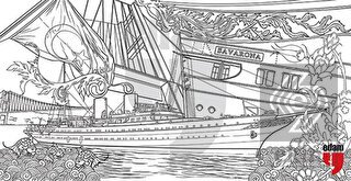 İstanbul Savarona Tuval Boyama