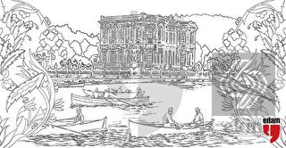 İstanbul Silüeti Tuval Boyama - Boyanabilir Kanvas