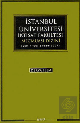 İstanbul Üniversitesi İktisat Fakültesi Mecmuası D