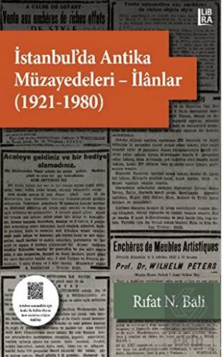 İstanbul'da Antika Müzayedeleri İlanlar (1921-1980