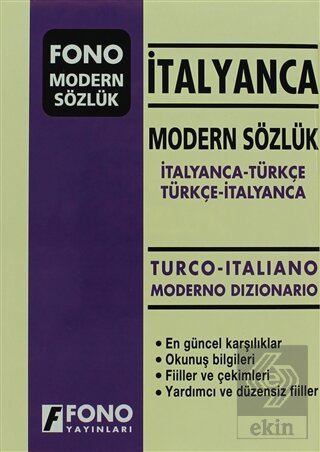 İtalyanca Modern Sözlük (İtalyanca / Türkçe - Türk