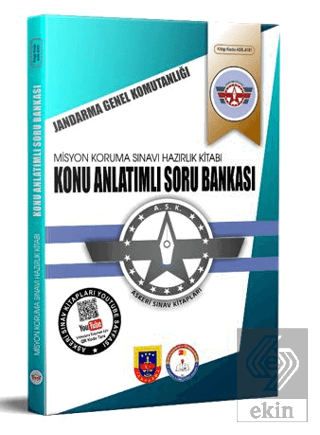 Jandarma Misyon Koruma Sınavına Hazırlık Kitabı Konu Anlatımlı Soru Bankası