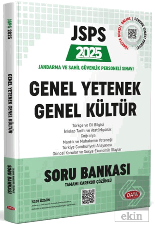 JSPS Genel Yetenek - Genel Kültür Soru Bankası - Karekod Çözümlü