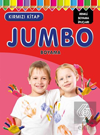 Jumbo Boyama - Kırmızı Kitap