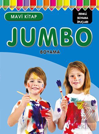 Jumbo Boyama - Mavi Kitap