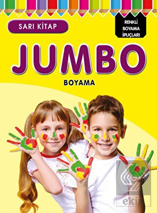 Jumbo Boyama - Sarı Kitap