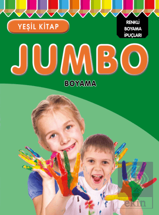 Jumbo Boyama - Yeşil Kitap
