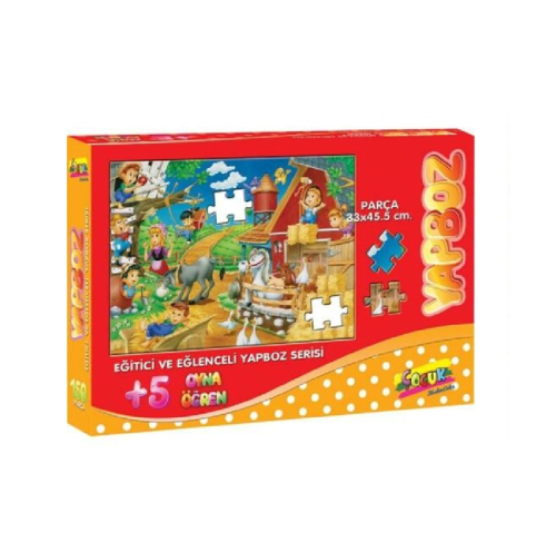 K.Color 35*50 150 Parça Kutulu Yapboz Karışık