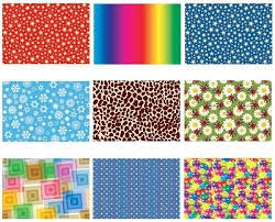 K.Color 9Lu Karş.Desenli Elişi Kağıdı