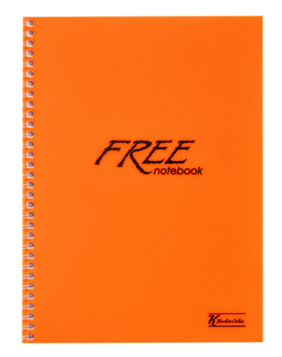 K.Color A5 100 Yp.Çizgili PP Kapak Free Defter