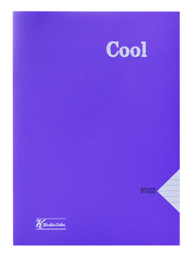 K.Color A5 80 Yp.Çizgili PP Kp.Dikişli Cool Defter