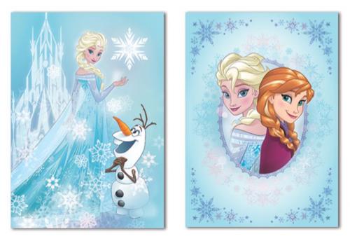 K.Color Frozen A5 40Yp.Kareli PP Kp.Dikişli Defter