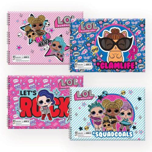 K.Color L.O.L. 17*25 15 yp.Resim Defteri