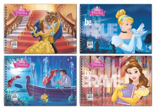 K.COLOR Prensesler 17*25 15 Yp.Resim Defteri