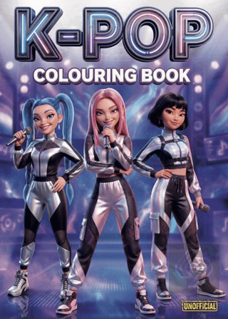 K-Pop Colouring Book Kolektif Alligator Books Satın Al - ekinkitap.com