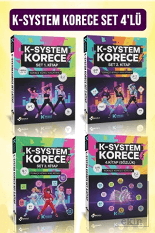 K-System Korece Set (4 Kitap)