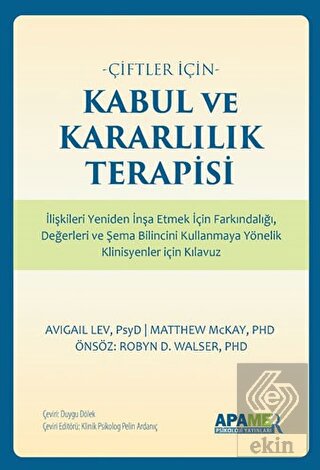 Kabul ve Kararlılık Terapisi - Çiftler İçin