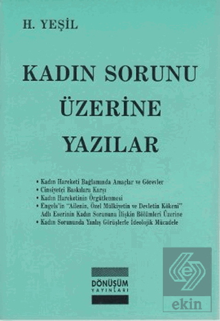 Kadın Sorunu Üzerine Yazılar