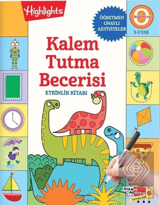 Kalem Tutma Becerisi Etkinlik Kitabı