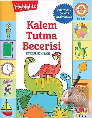 Kalem Tutma Becerisi Etkinlik Kitabı