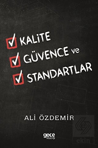 Kalite Güvence ve Standartlar