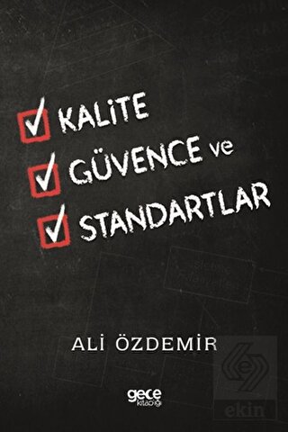 Kalite Güvence ve Standartlar