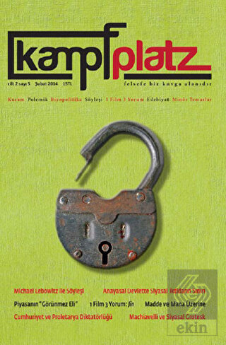 Kampfplatz Cilt: 2 Sayı: 5