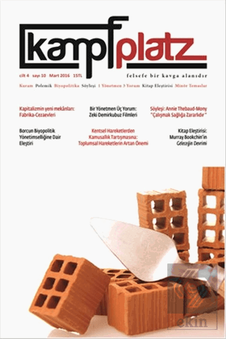 Kampfplatz Cilt : 4 Sayı : 10 Mart 2016