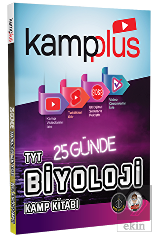 Kampplus 25 Günde TYT Biyoloji Kampı Tonguç Akadem