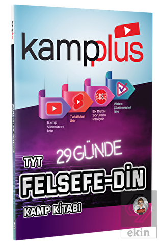 Kampplus 29 Günde TYT Felsefe - Din Kampı Tonguç A