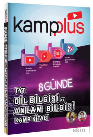 Kampplus 8 Günde TYT Dil Bilgisi ve Anlam Bilgisi
