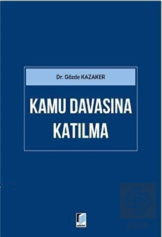 Kamu Davasına Katılma