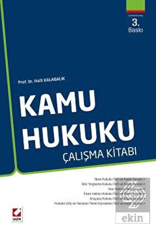Kamu Hukuku Çalışma Kitabı  /A