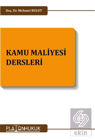 Kamu Maliyesi Dersleri