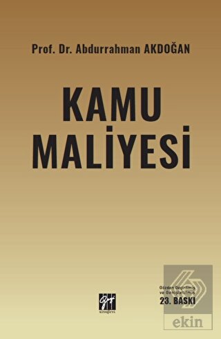 Kamu Maliyesi