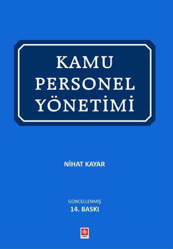 Kamu Personel Yönetimi Nihat Kayar