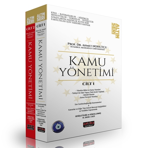 Kamu Yönetimi Altın Seri 2024