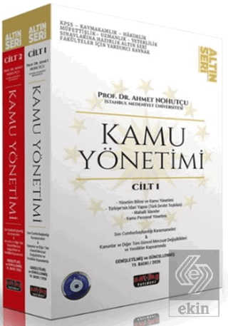 Kamu Yönetimi Konu Anlatımı Altın Seri