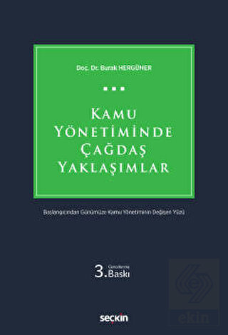 Kamu Yönetiminde Çağdaş Yaklaşımlar