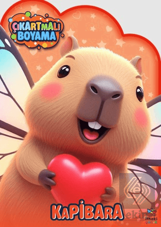 Kapibara Zamanı – Çıkartmalı Boyama Kitabı
