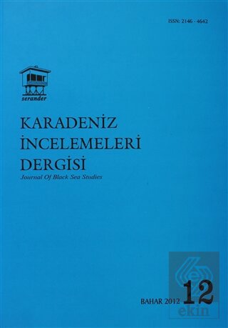 Karadeniz İncelemeleri Dergisi Sayı: 12
