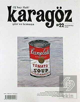 Karagöz Şiir ve Temaşa Dergisi Sayı: 22